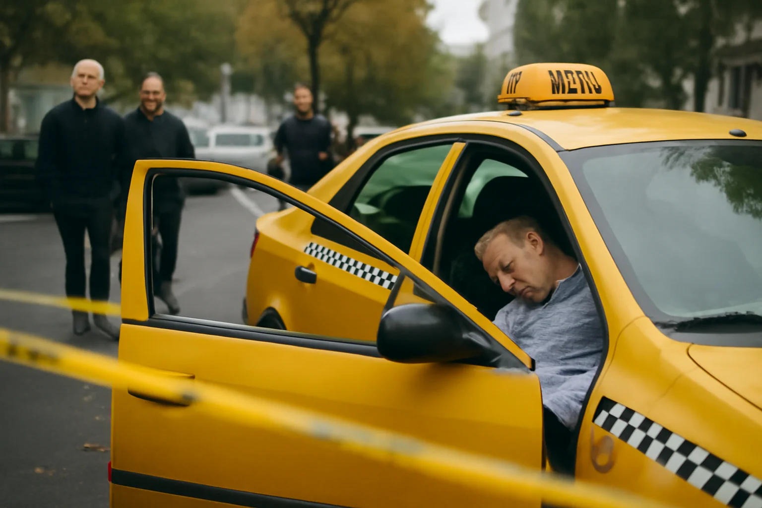 Șofer de taxi descoperit fără viață în autoturism, pe o arteră din București