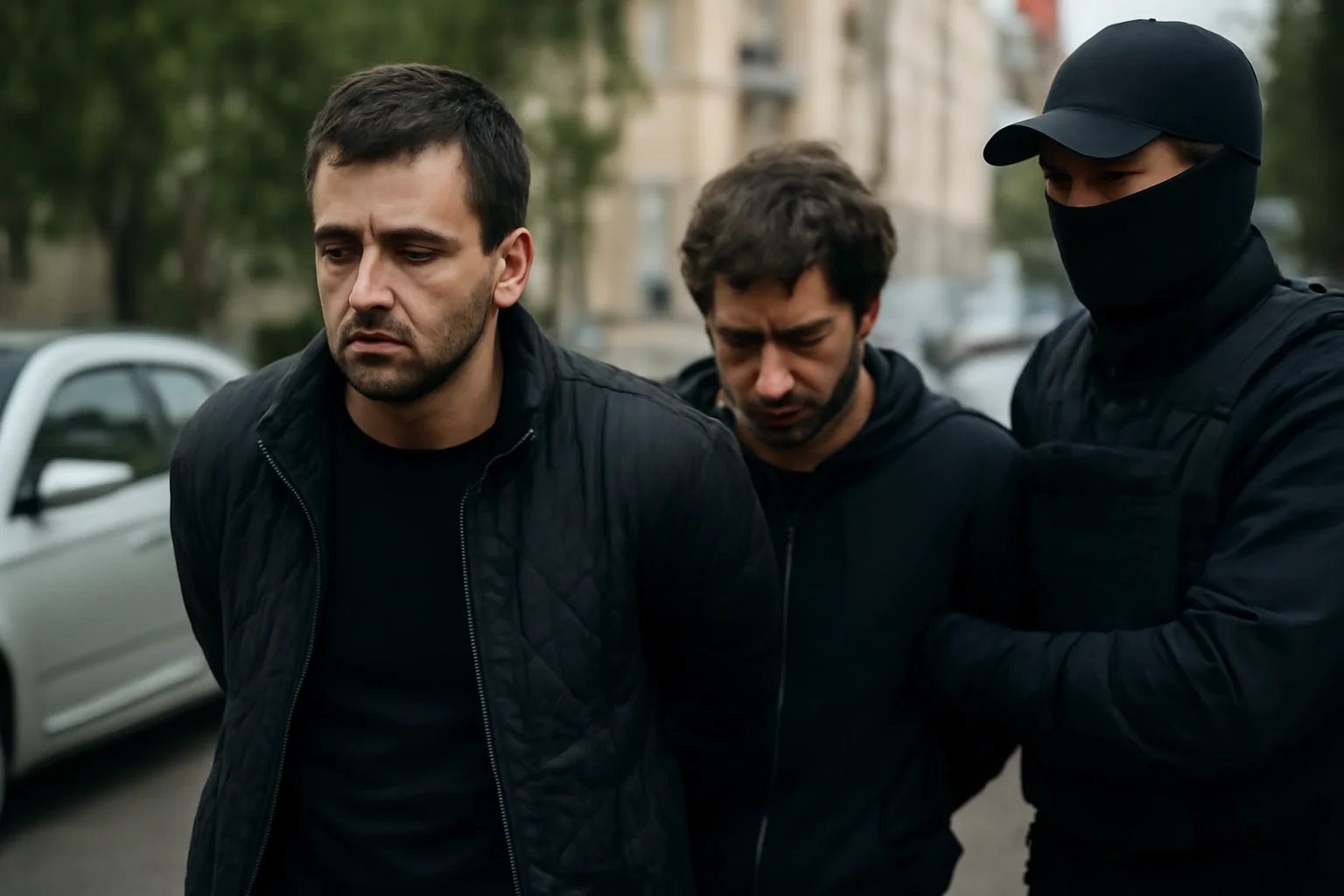 (VIDEO) Bărbați arestați la Târgu Jiu, prinși după ce au furat trotinete electrice