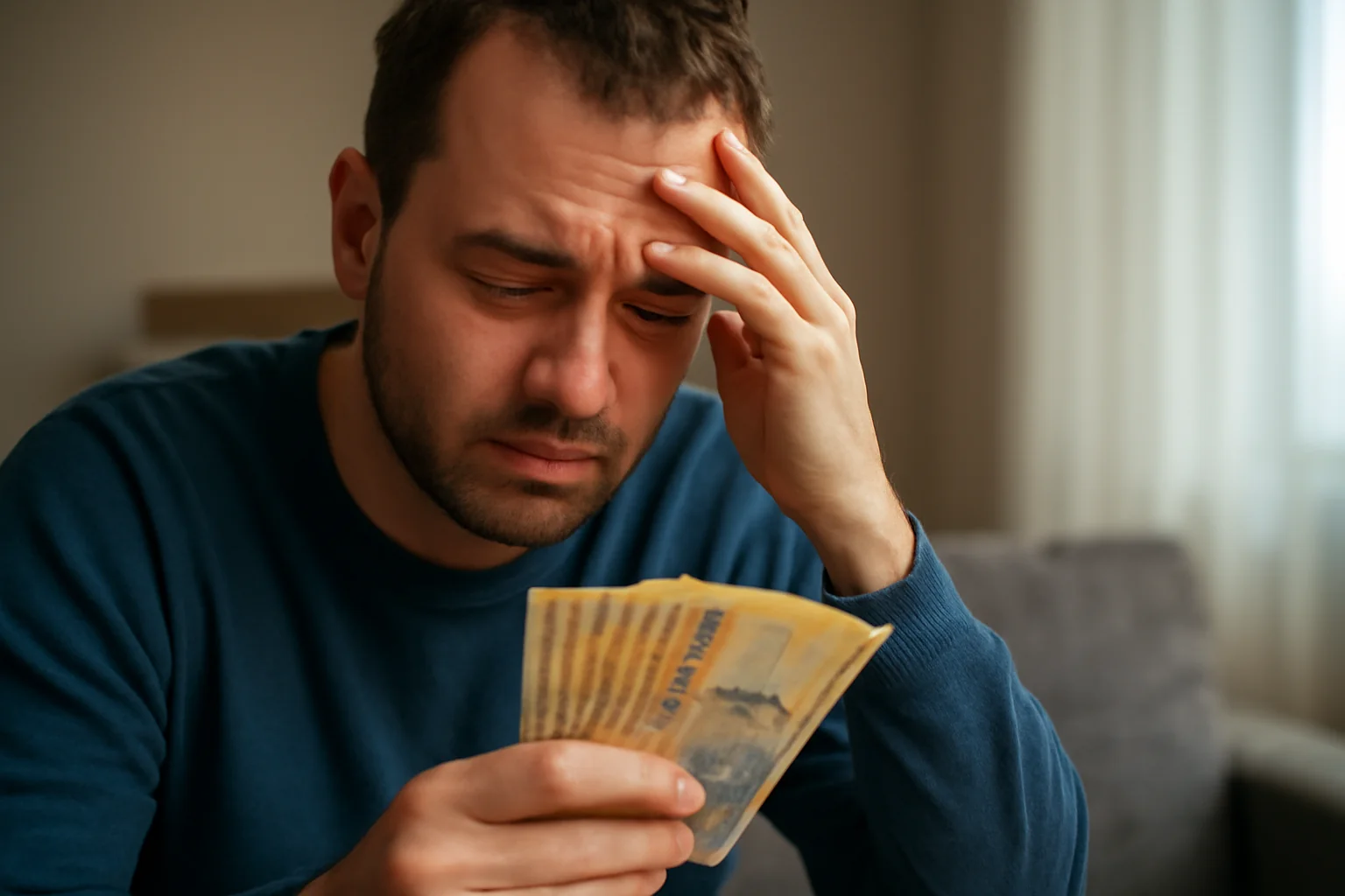 bărbat înșelat după ce a făcut un credit de 50.000 de lei