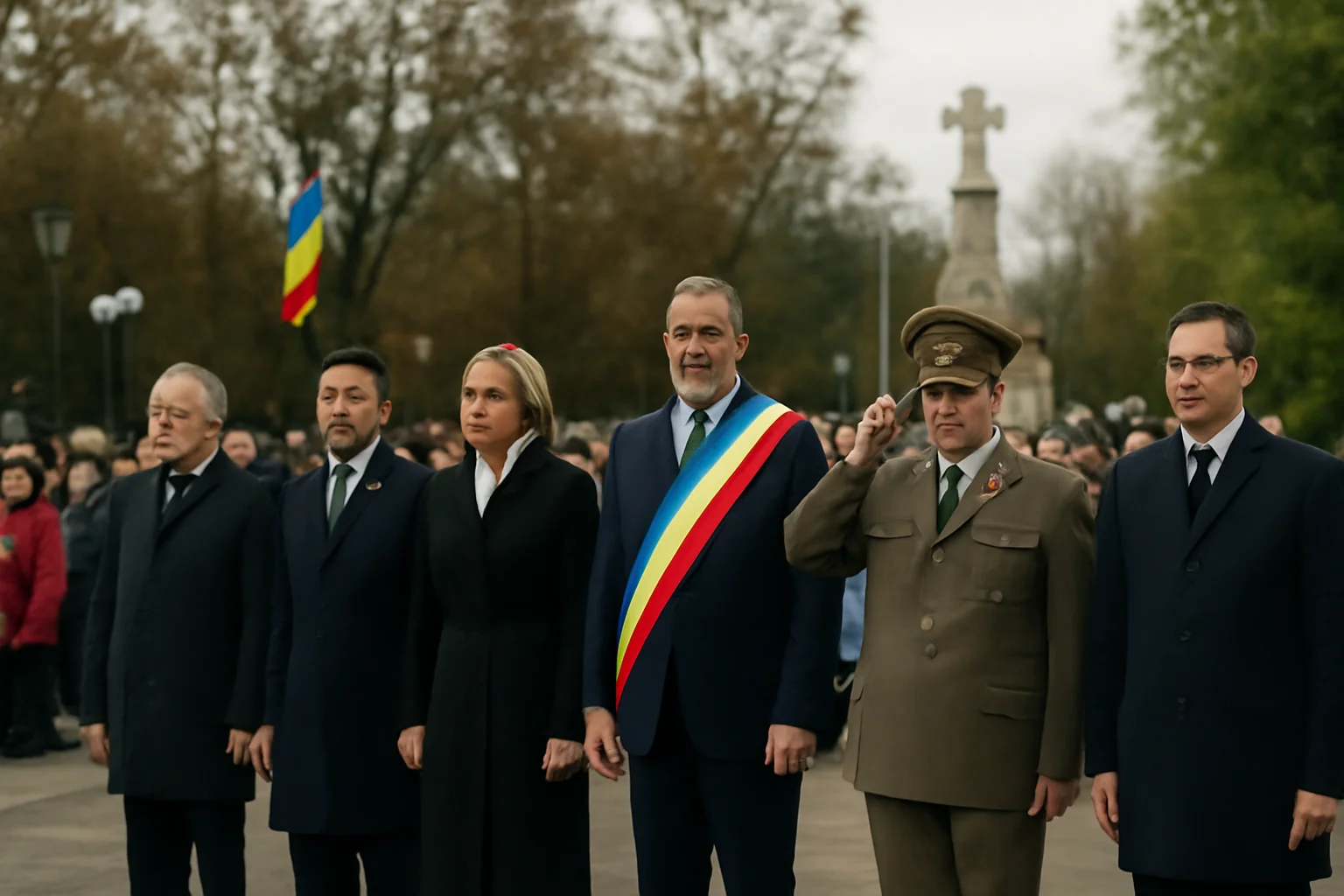 Ceremoniile dedicate Micii Uniri au adunat autorități și public în centrul Craiovei