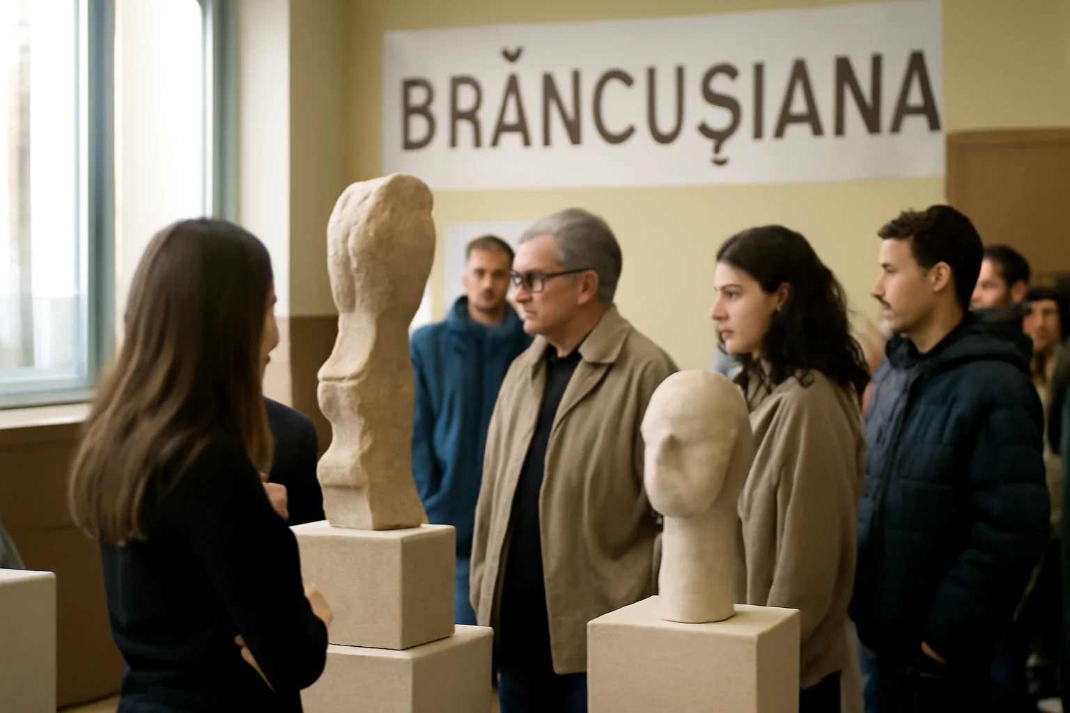 Expoziția „Brâncușiana”, dedicată Zilelor lui Constantin Brâncuși, găzduită de un liceu din Craiova