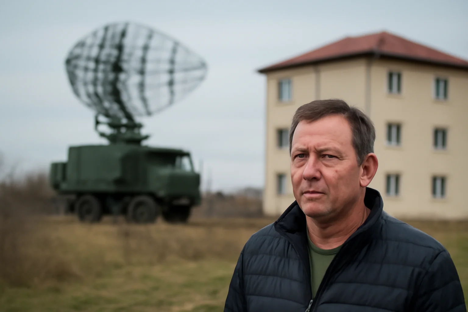 Fasciculul radarului militar de la Cârcea, parțial blocat de un imobil din Craiova autorizat de MApN