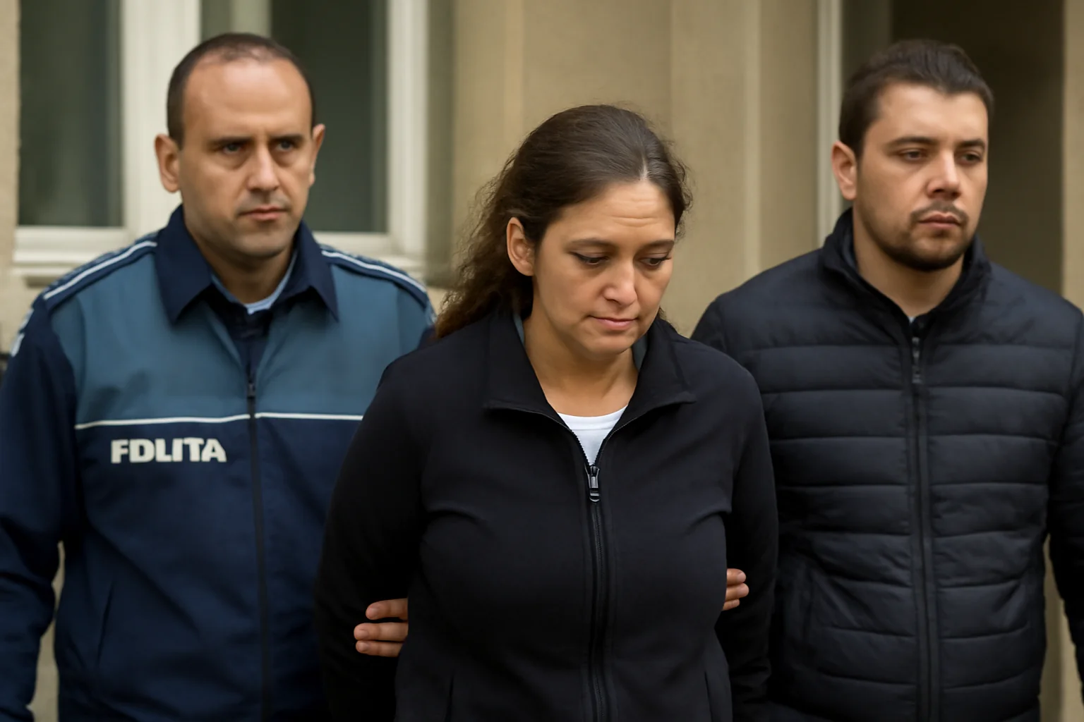 Femeie căutată pentru tâlhărie în Italia, depistată la Băilești și prezentată Parchetului din Craiova