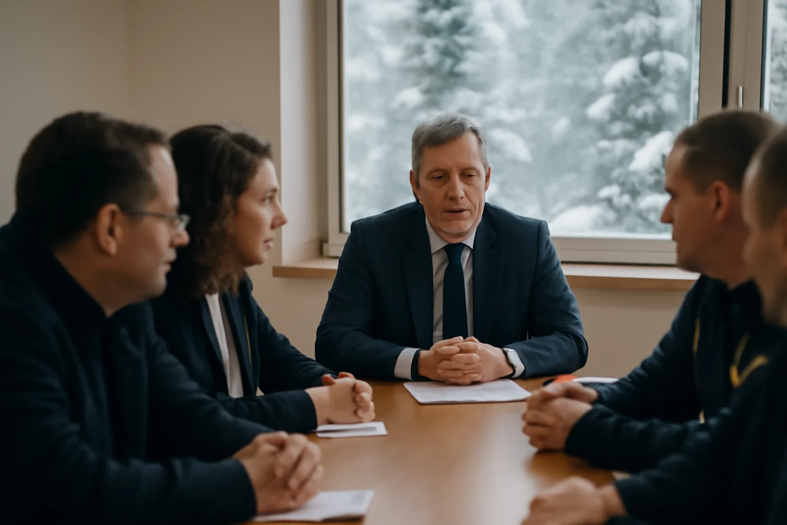 Instituțiile din Craiova, convocate de prefectul Dolj pentru gestionarea codului galben de iarnă
