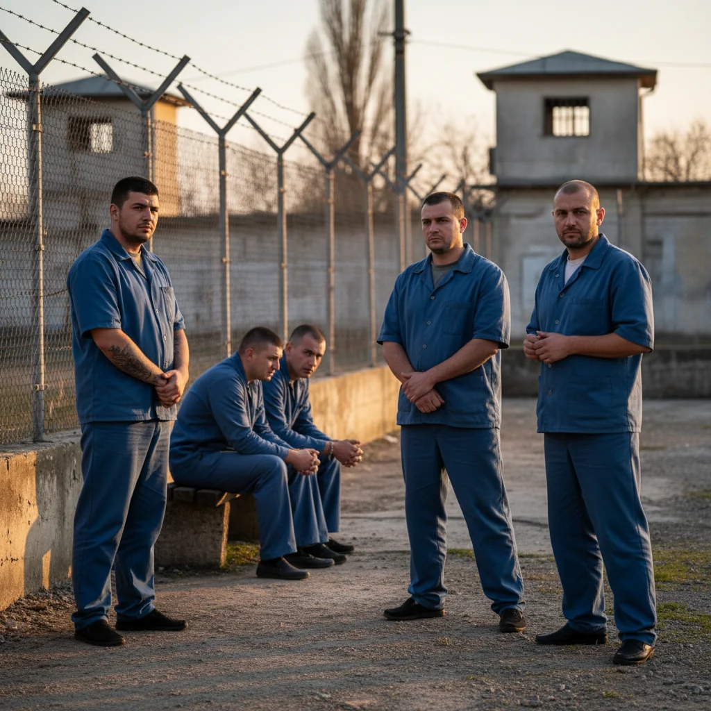 Patru persoane condamnate pentru tentativă de omor, încarcerate în comuna Urzicuța. Mandatele au fost puse în executare de polițiști din Craiova