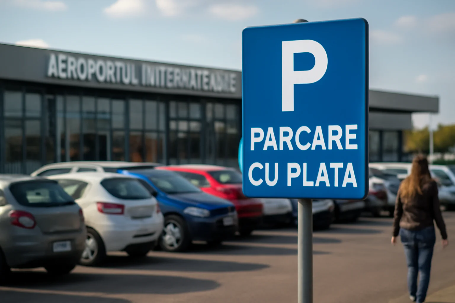 Sistem de parcare cu plată implementat la Aeroportul Internațional Craiova din 2026