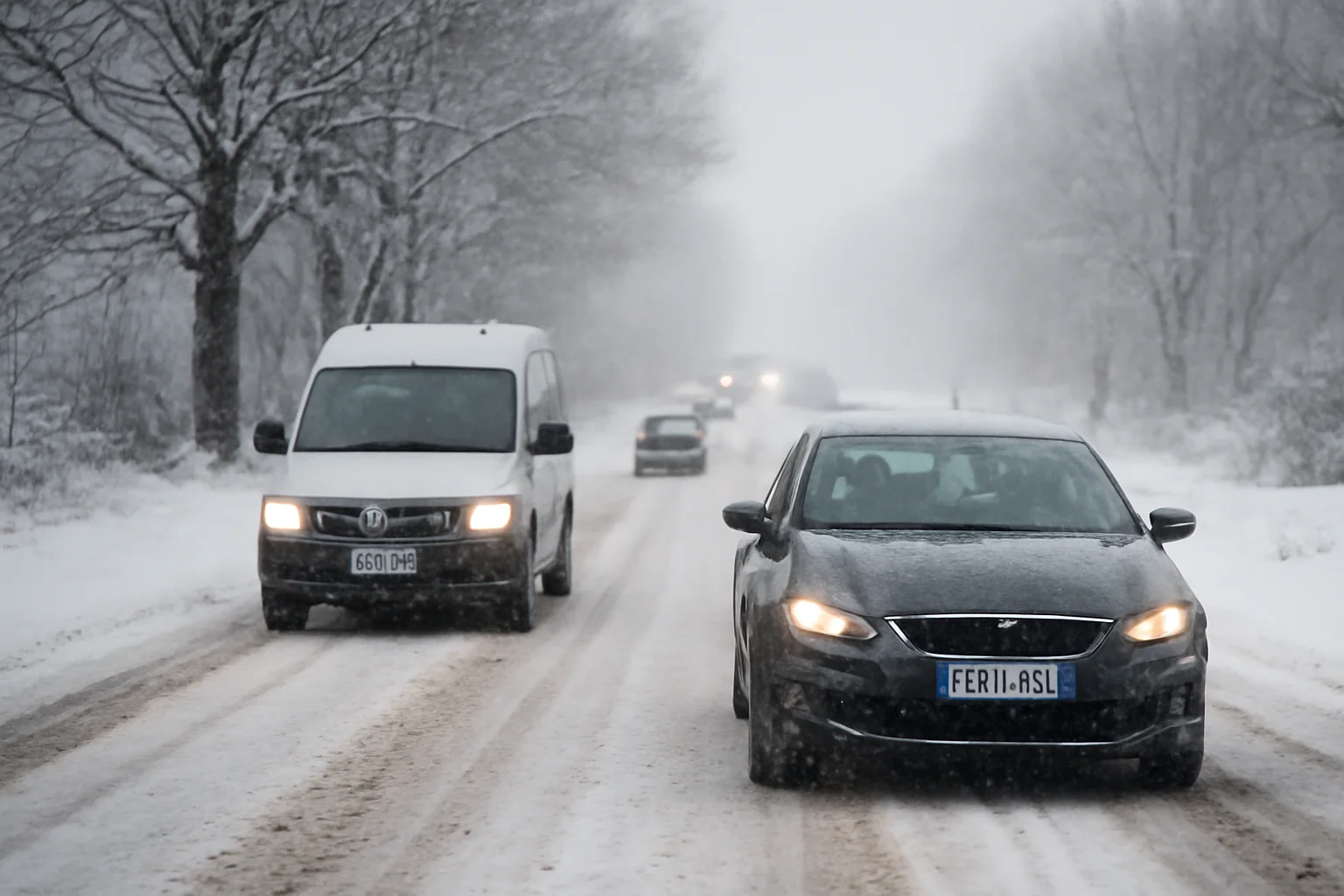 Trafic rutier în condiții de iarnă la Craiova și în județul Dolj, fără restricții de circulație