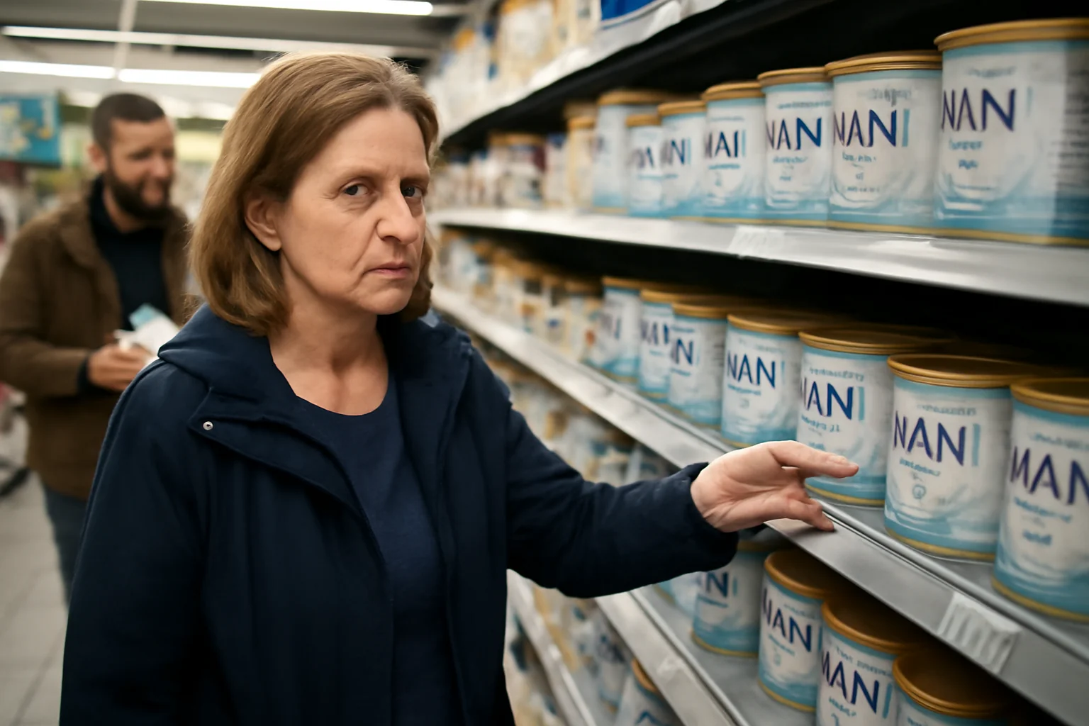 anumite loturi de lapte praf NAN au fost retrase din supermarketuri