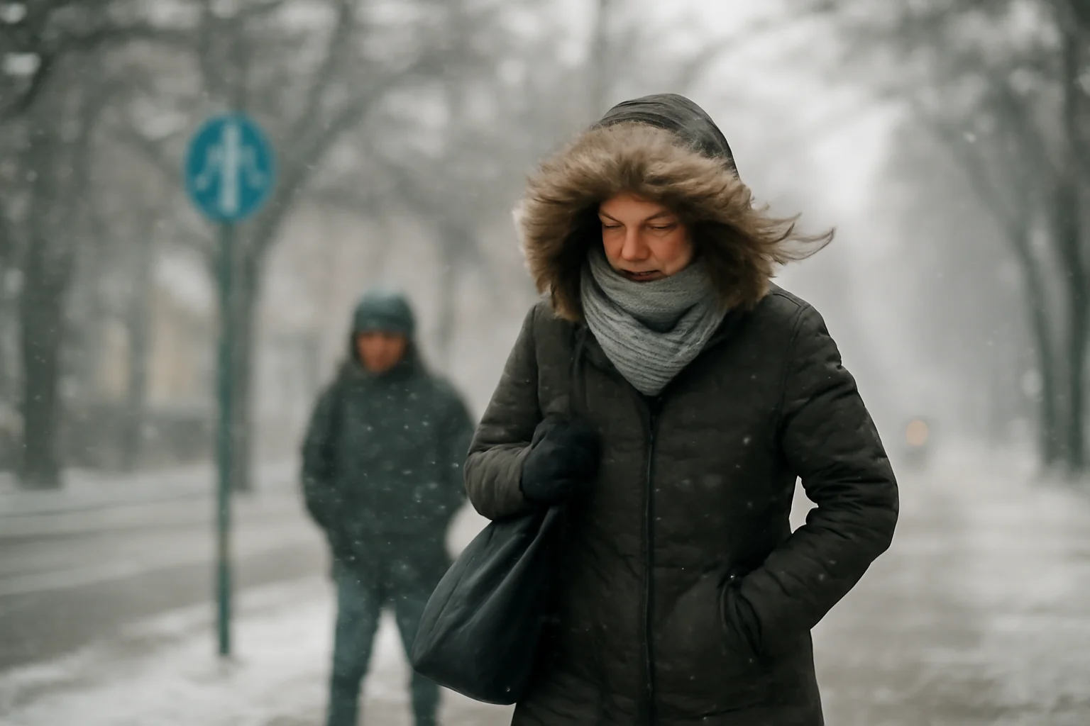 Avertizare meteo de ger și vânt puternic pentru Craiova și județul Dolj