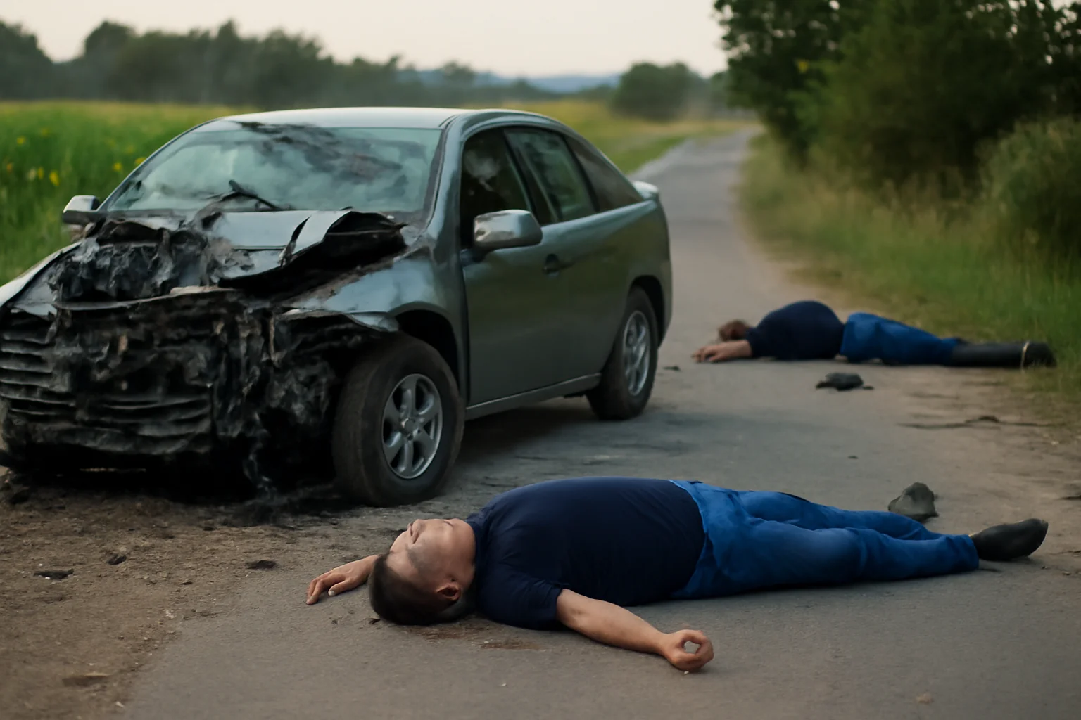 Doi bărbați din Dolj morți într-un accident rutier pe DJ 561A, lângă Băilești. Caz investigat de poliție la Craiova