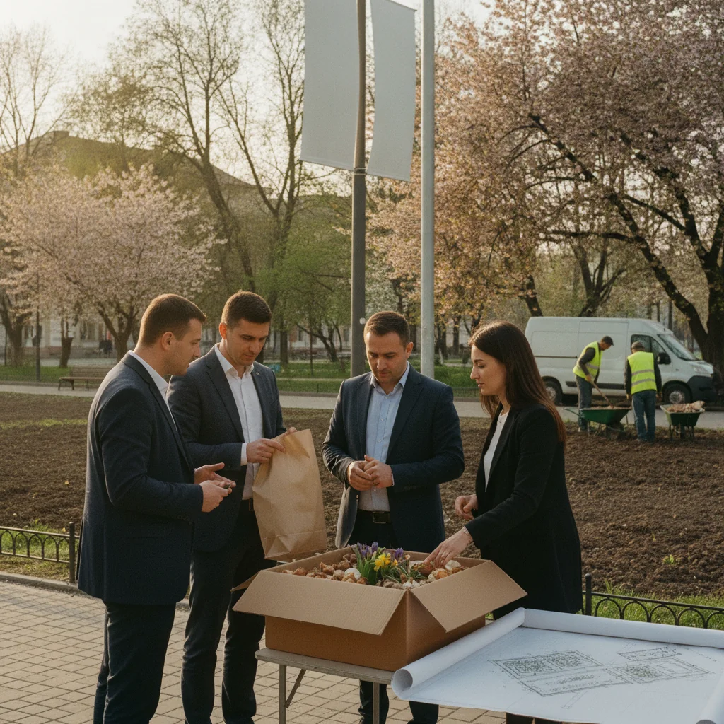 Eco Urbis cumpără bulbi de flori de 2,5 milioane lei pentru Craiova