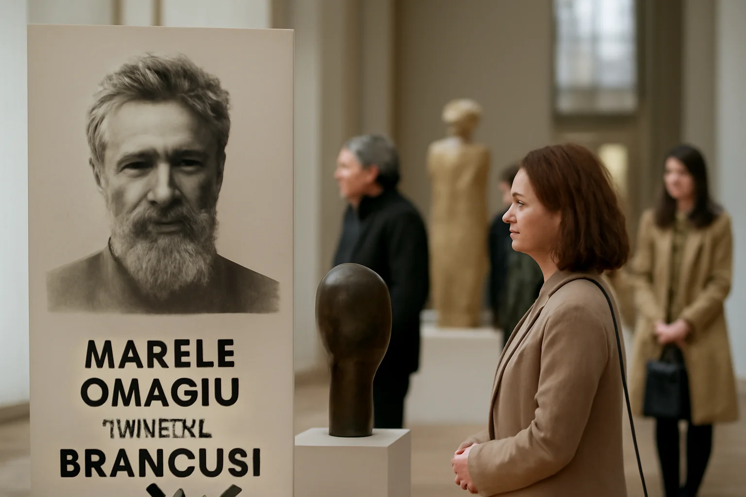 Gorj marchează 150 de ani de la nașterea lui Brâncuși printr-o amplă expoziție omagială