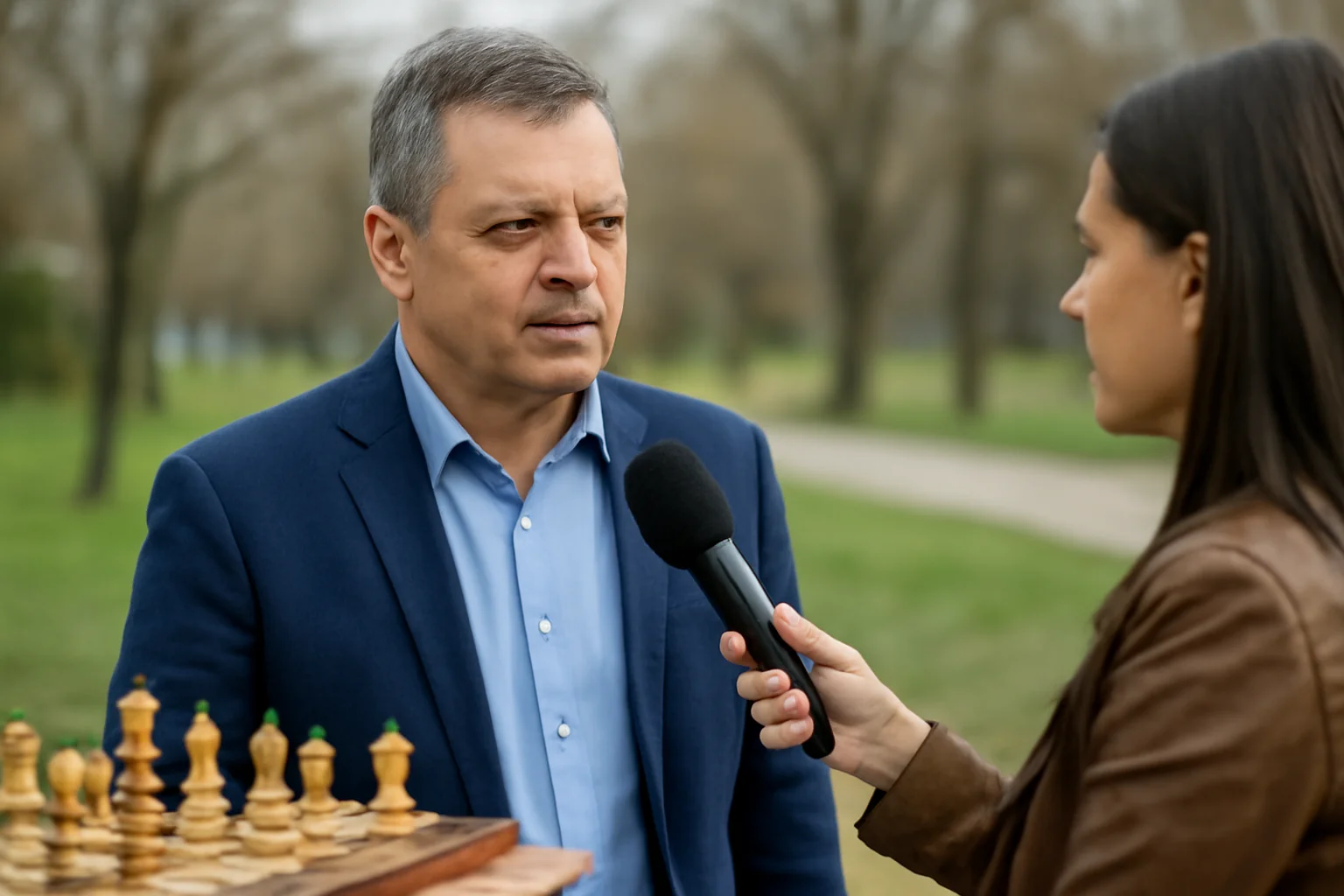Inițiative pentru promovarea șahului în Dolj, prezentate într-un interviu TV la Craiova