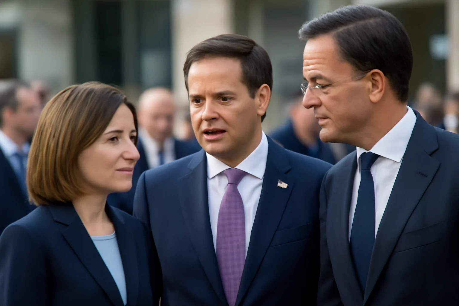 Maia Sandu se întâlnește cu Marco Rubio și Mark Rutte la Conferința de Securitate de la Munchen