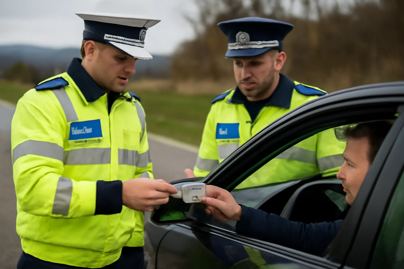 Permis de conducere fals depistat de polițiștii din Mehedinți, caz cu relevanță regională pentru Craiova