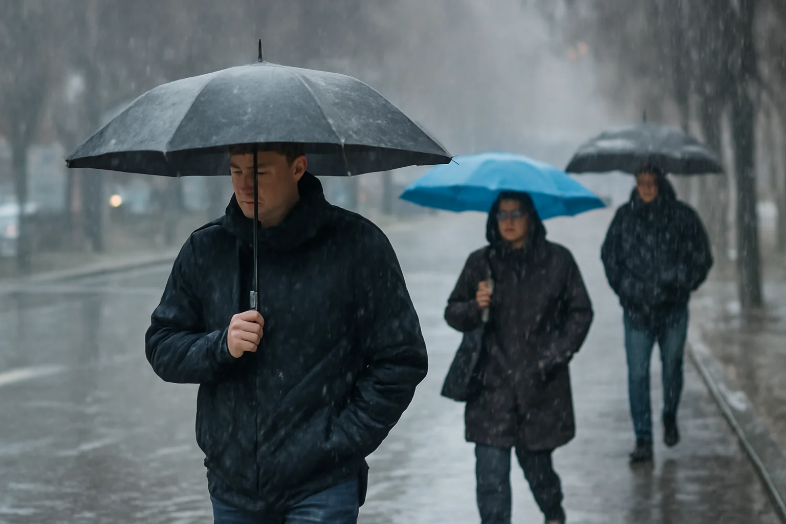 Ploi continue și temperaturi scăzute prognozate la Craiova pe 17 februarie 2026