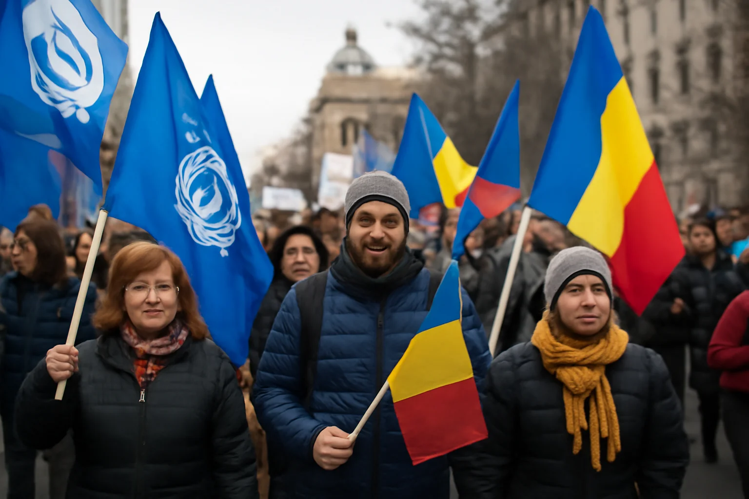 Protest al sindicatelor din Educație la București, cu participare și din Craiova