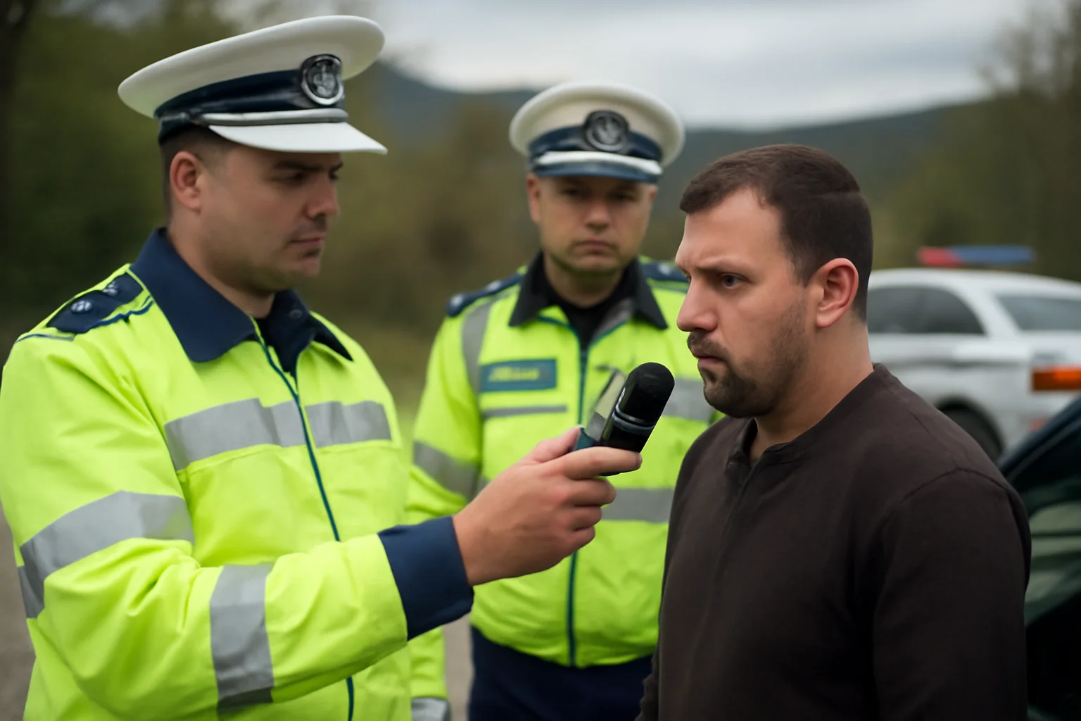 Șofer depistat băut la volan pe DN 67, în Halânga, județul Mehedinți