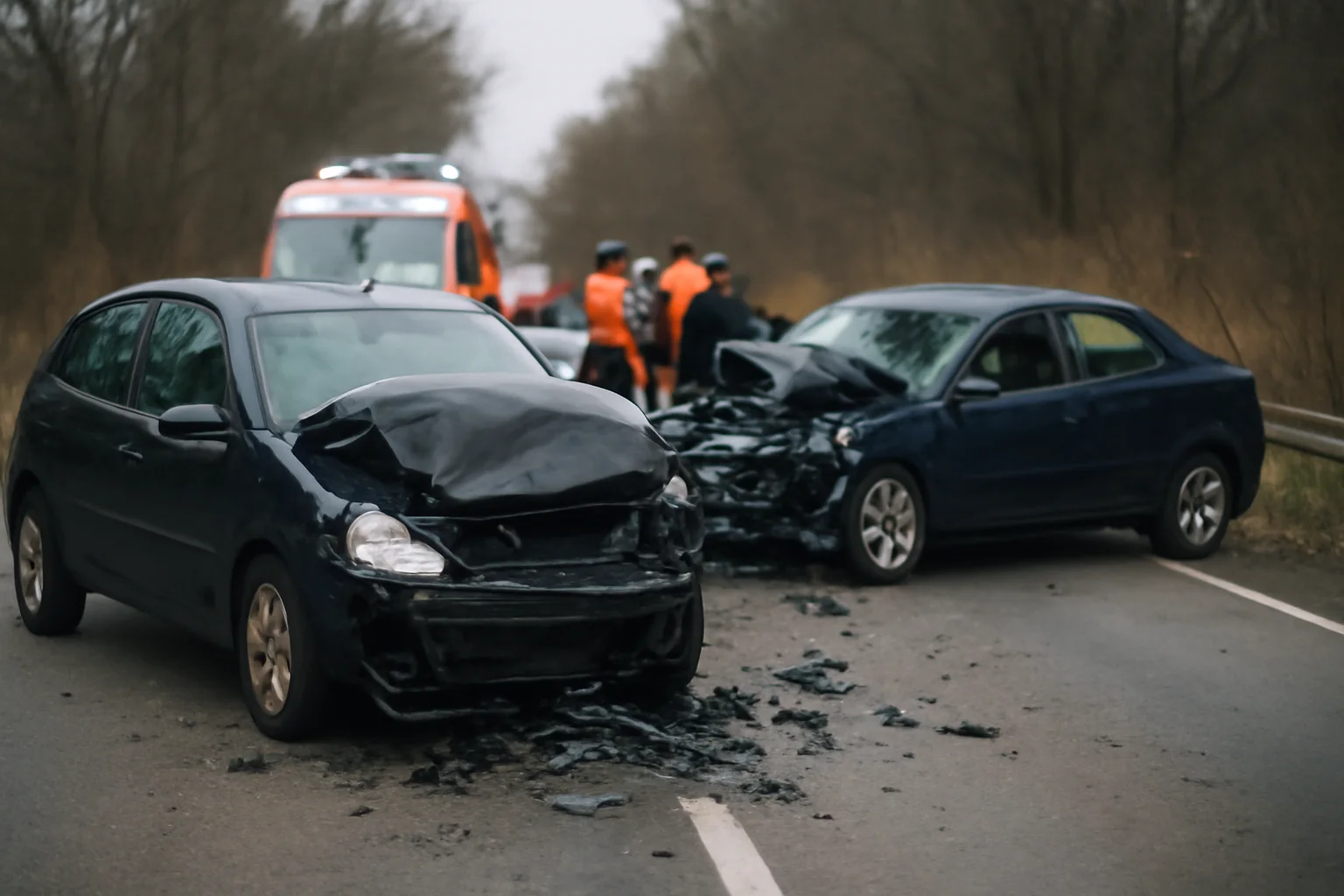 Trei persoane rănite într-un accident rutier la Cerăt, județul Dolj