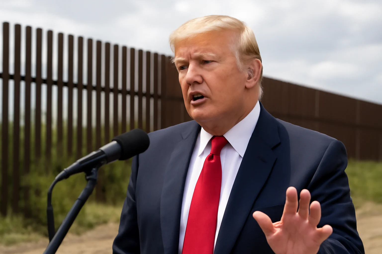 Trump susține că America ar fi putut pune la încercare NATO, apelând la articolul 5 pentru frontiera sa de sud