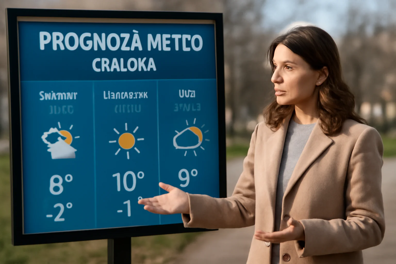 Vreme schimbătoare la Craiova între 13 și 15 februarie 2026: prognoză detaliată